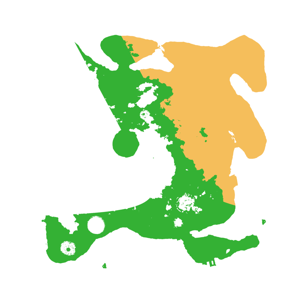 Biome Rust Map: Procedural Map, Size: 3000, Seed: 179651304