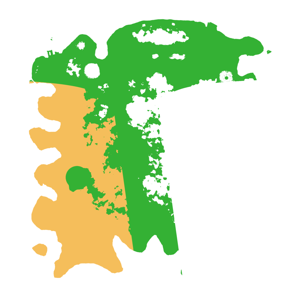 Biome Rust Map: Procedural Map, Size: 3500, Seed: 107081222