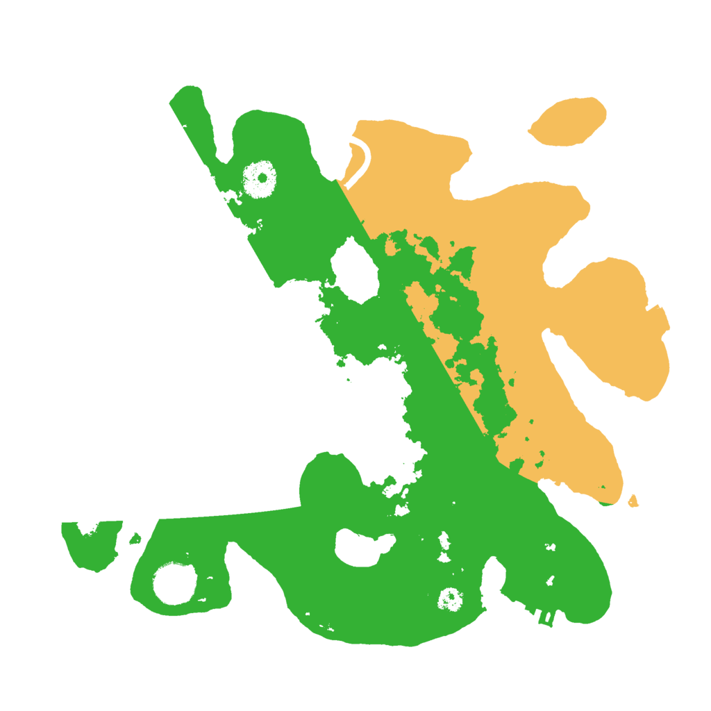 Biome Rust Map: Procedural Map, Size: 3000, Seed: 1390618283