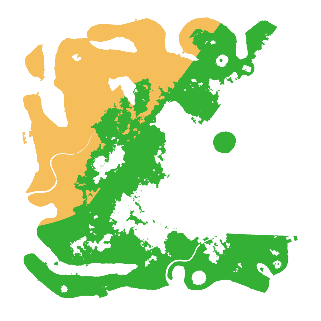 Biome Rust Map: Procedural Map, Size: 4000, Seed: 37311