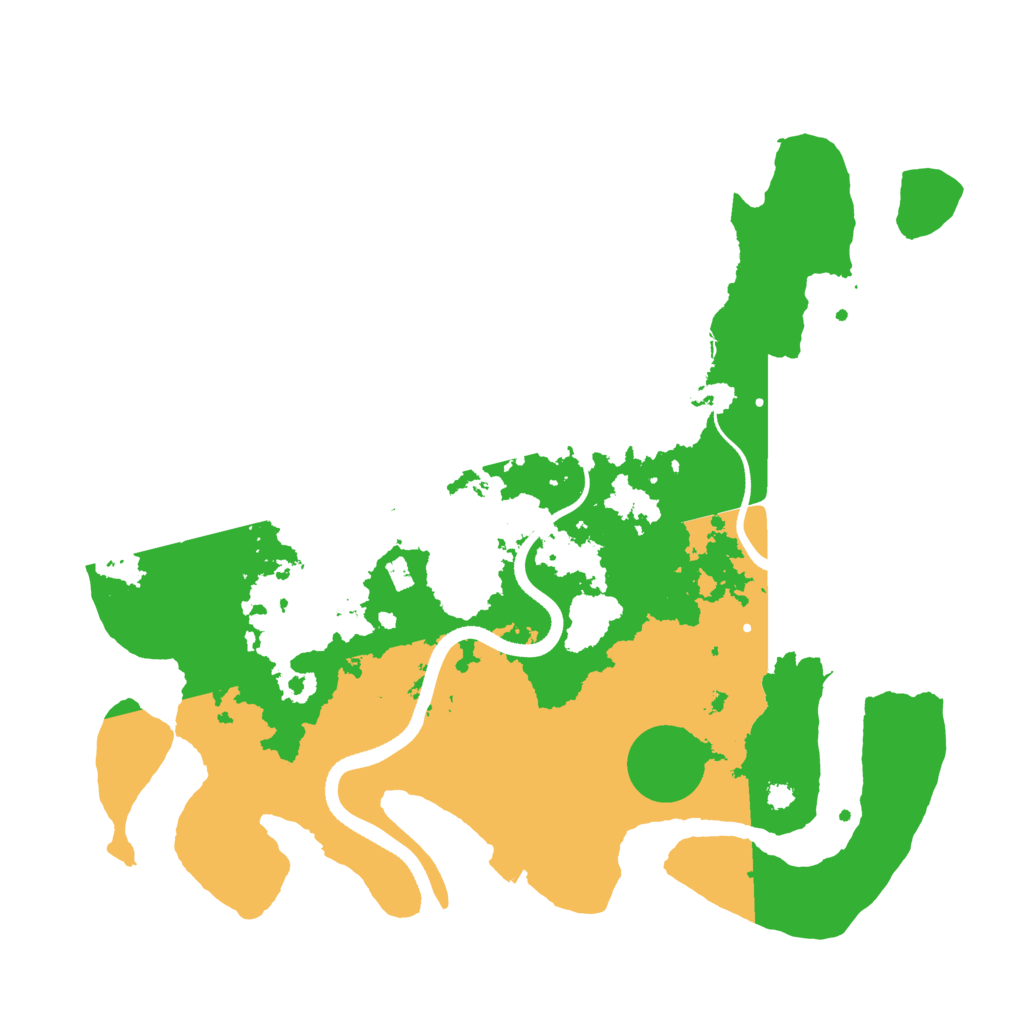 Biome Rust Map: Procedural Map, Size: 3500, Seed: 1184981360