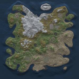 Thumbnail Rust Map: Procedural Map, Size: 3750, Seed: 61778028, 18 Monuments