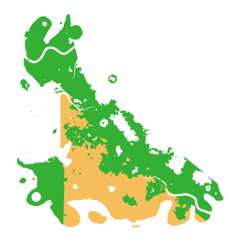 Biome Rust Map: Procedural Map, Size: 4500, Seed: 1320115475