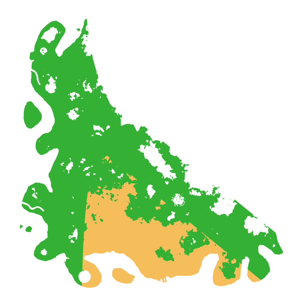 Biome Rust Map: Procedural Map, Size: 4500, Seed: 1320115475