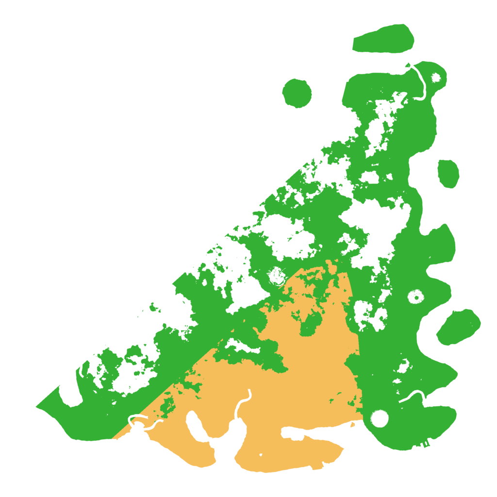 Biome Rust Map: Procedural Map, Size: 5000, Seed: 31561814