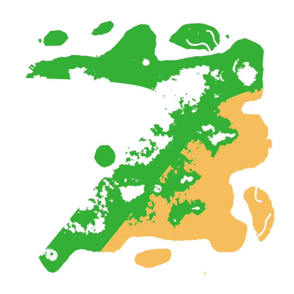 Biome Rust Map: Procedural Map, Size: 3800, Seed: 72930976