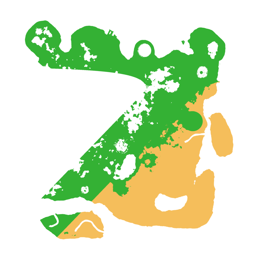 Biome Rust Map: Procedural Map, Size: 3400, Seed: 45966976