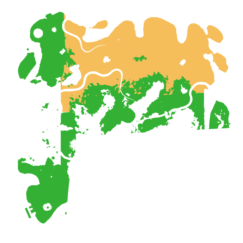Biome Rust Map: Procedural Map, Size: 4500, Seed: 324209804