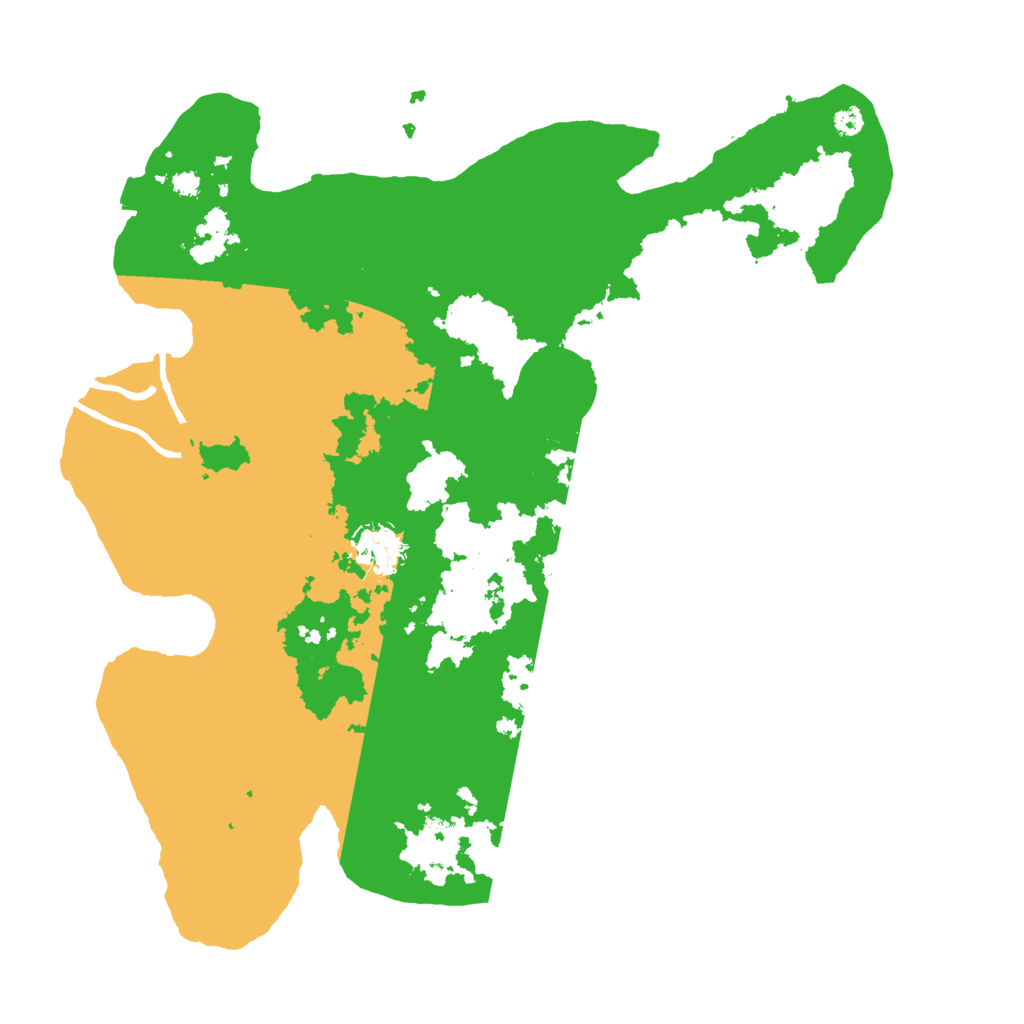 Biome Rust Map: Procedural Map, Size: 3600, Seed: 81718608