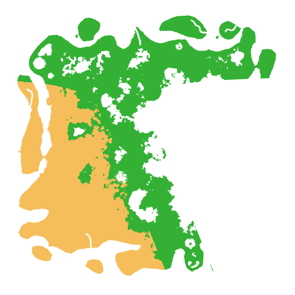 Biome Rust Map: Procedural Map, Size: 4500, Seed: 45638325