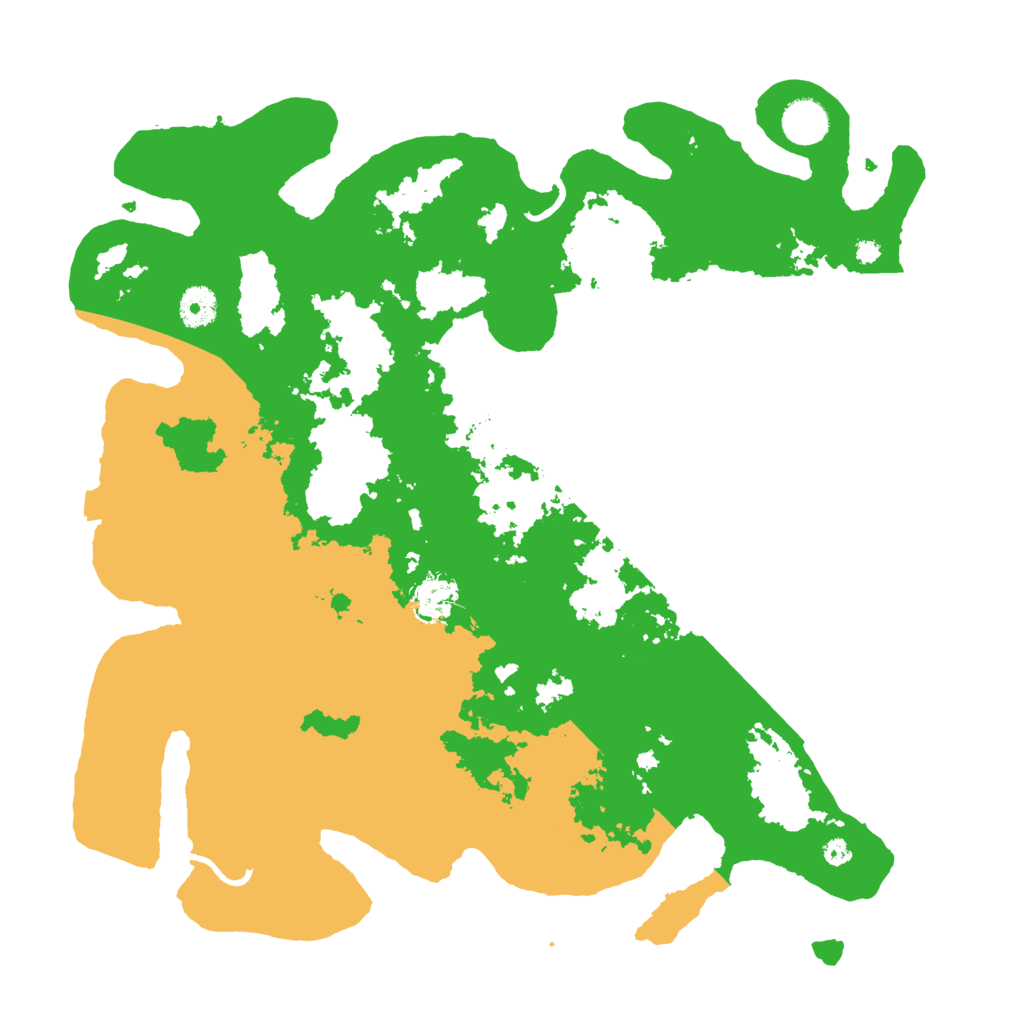 Biome Rust Map: Procedural Map, Size: 3900, Seed: 69942697