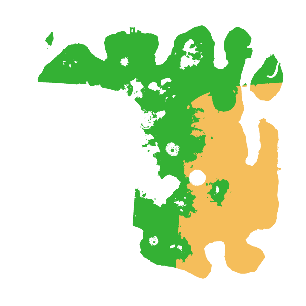 Biome Rust Map: Procedural Map, Size: 3450, Seed: 48554449