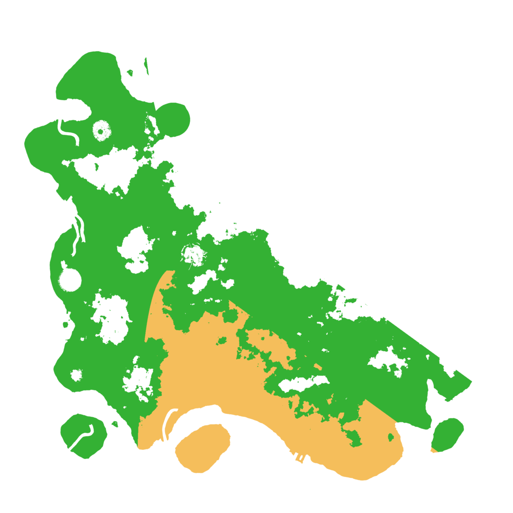 Biome Rust Map: Procedural Map, Size: 4000, Seed: 135709032