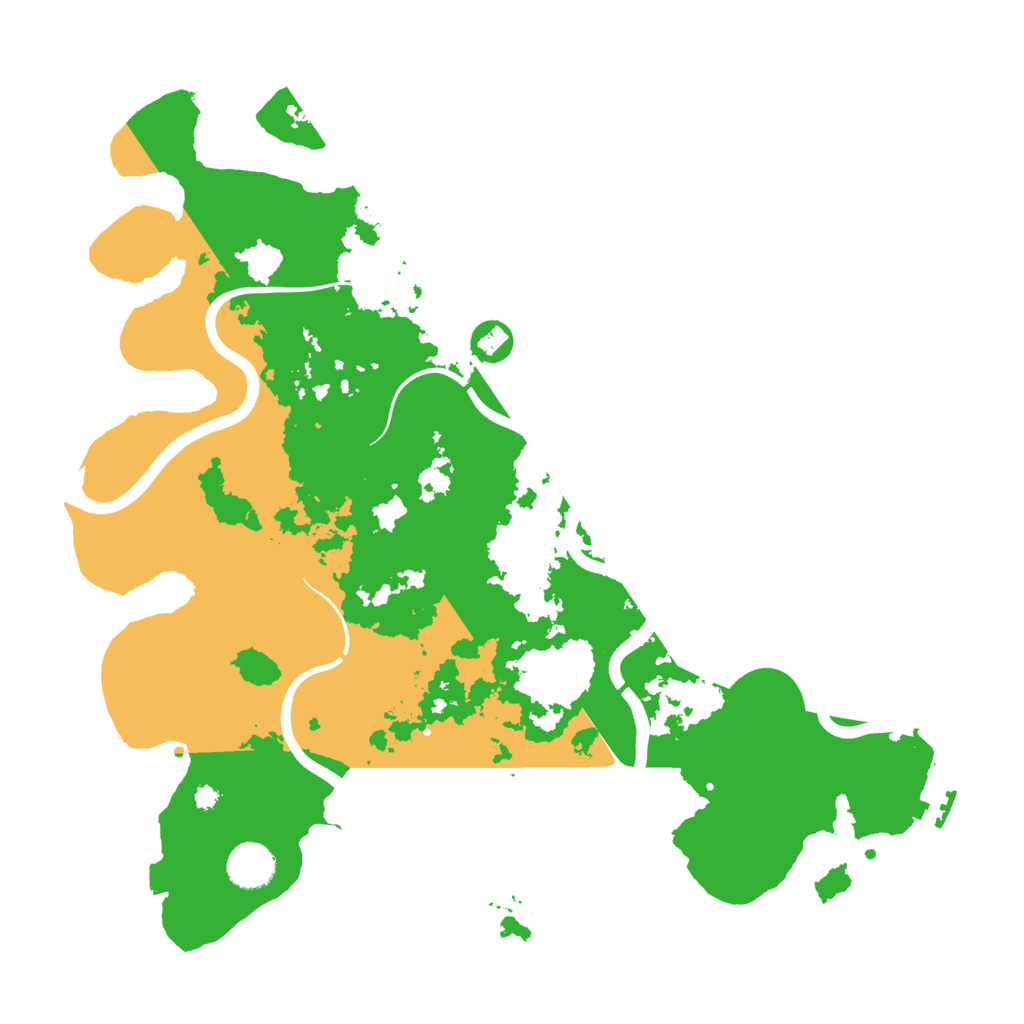 Biome Rust Map: Procedural Map, Size: 3850, Seed: 83441092