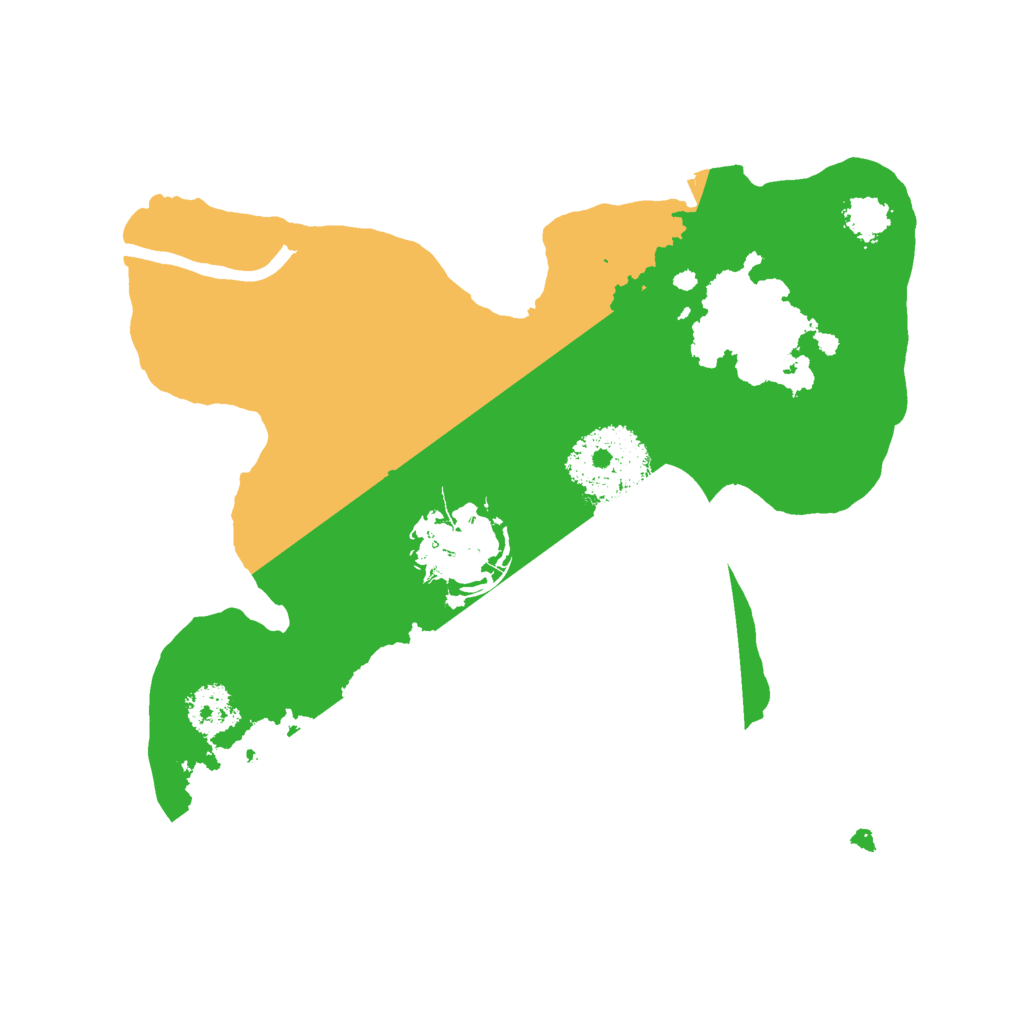 Biome Rust Map: Procedural Map, Size: 2100, Seed: 272602833