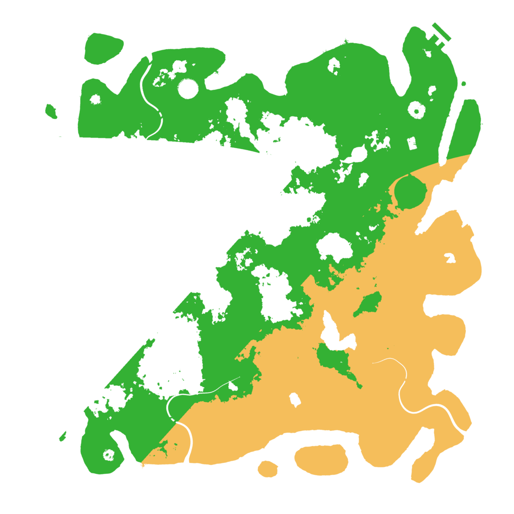 Biome Rust Map: Procedural Map, Size: 4500, Seed: 1604815753