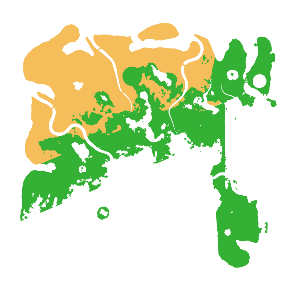 Biome Rust Map: Procedural Map, Size: 4100, Seed: 32902336