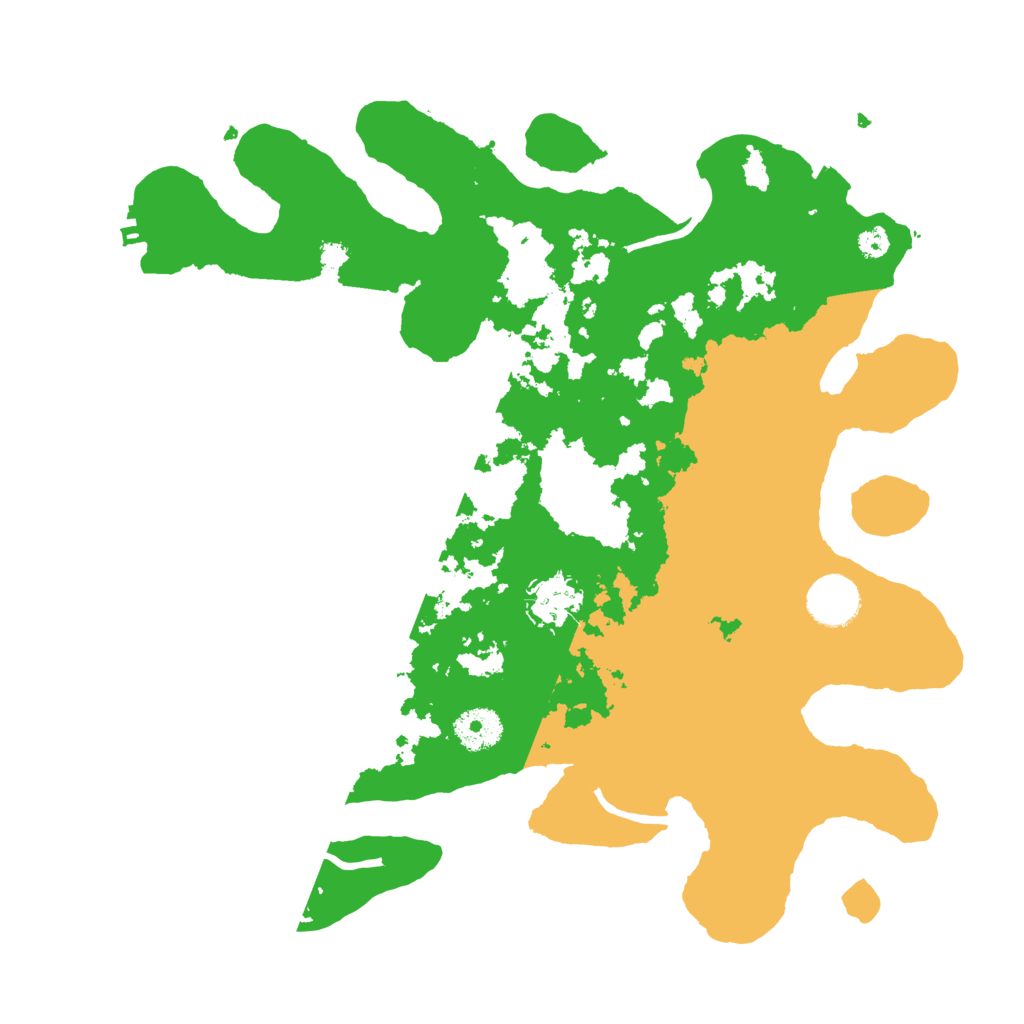 Biome Rust Map: Procedural Map, Size: 3450, Seed: 20427928