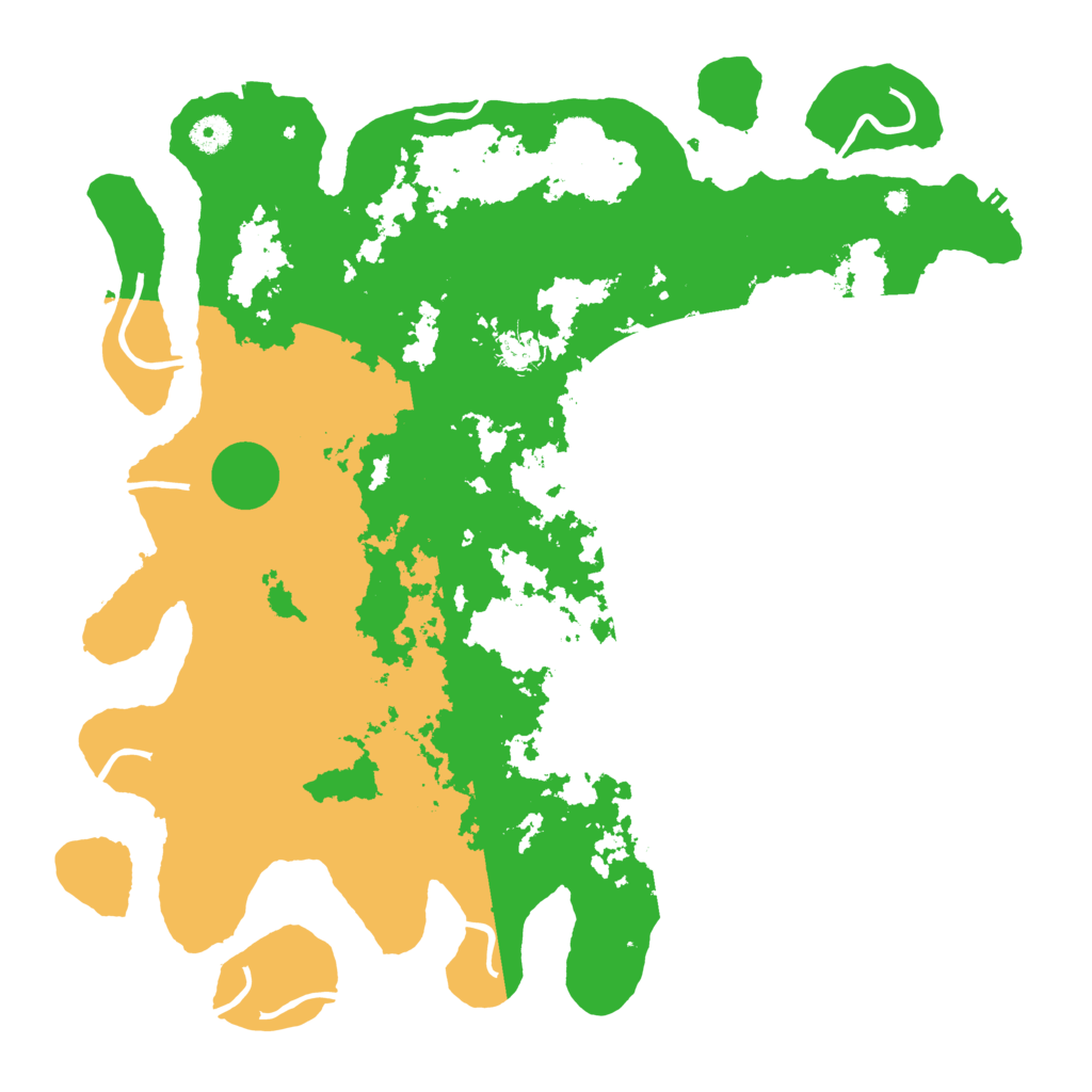 Biome Rust Map: Procedural Map, Size: 4250, Seed: 919883865