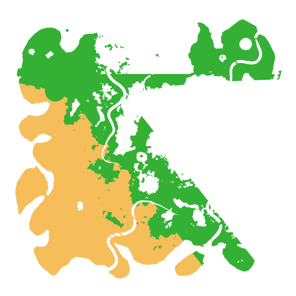 Biome Rust Map: Procedural Map, Size: 4250, Seed: 3665876