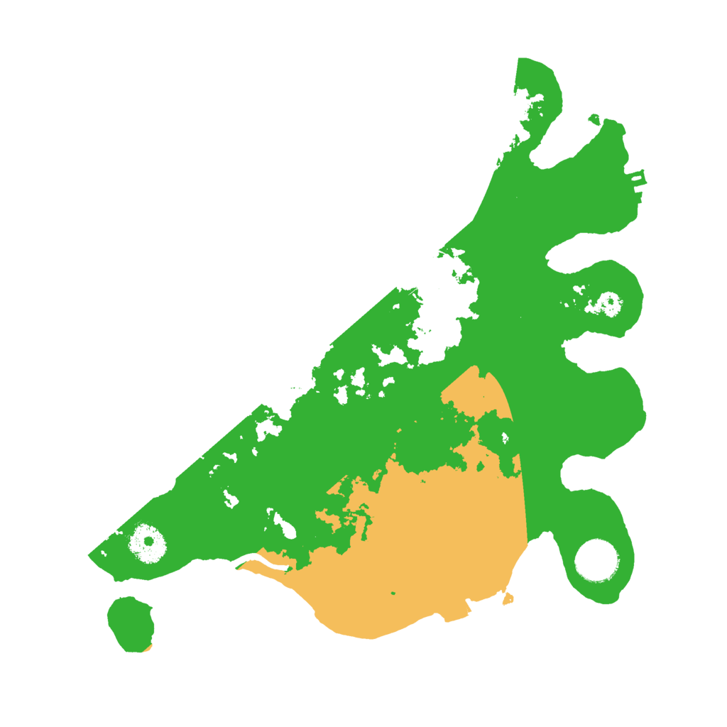 Biome Rust Map: Procedural Map, Size: 3000, Seed: 997019939