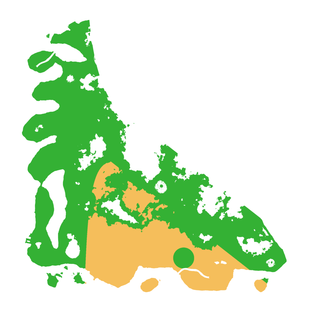 Biome Rust Map: Procedural Map, Size: 4000, Seed: 5588585
