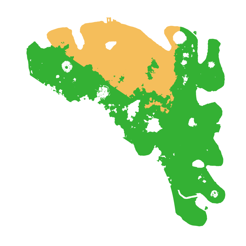 Biome Rust Map: Procedural Map, Size: 3450, Seed: 34624820