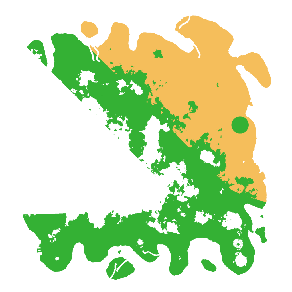 Biome Rust Map: Procedural Map, Size: 4500, Seed: 7032024