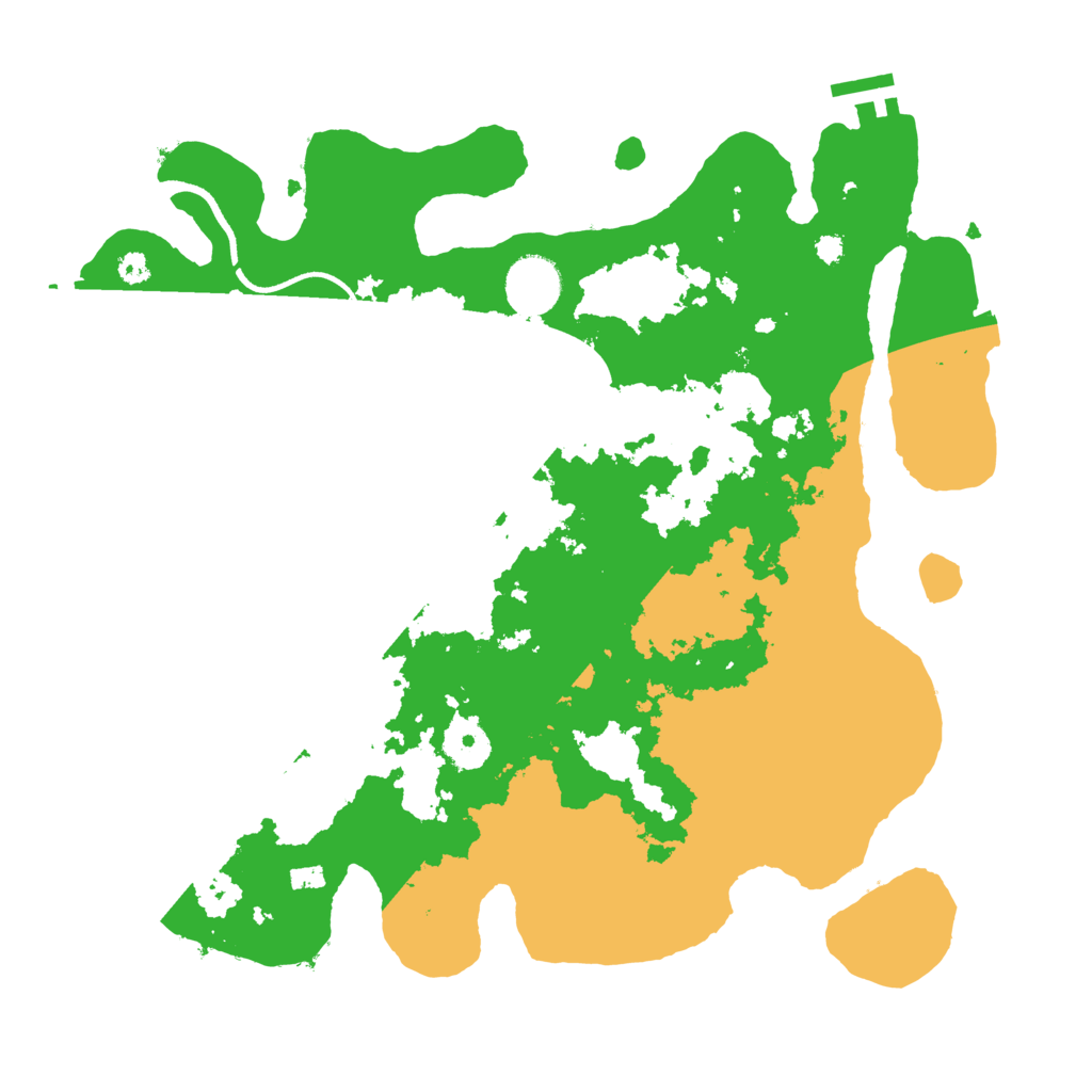 Biome Rust Map: Procedural Map, Size: 3500, Seed: 693442500