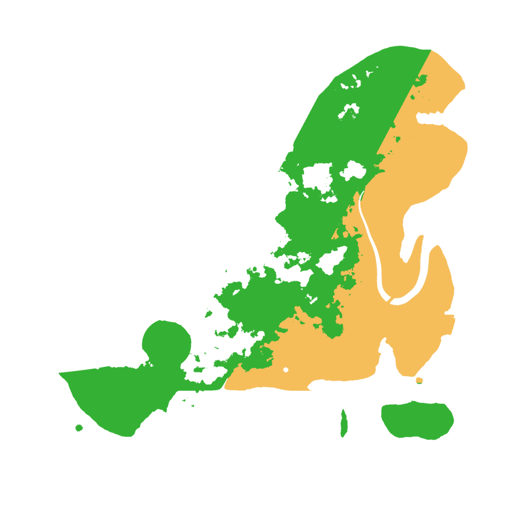 Biome Rust Map: Procedural Map, Size: 3000, Seed: 1783788828