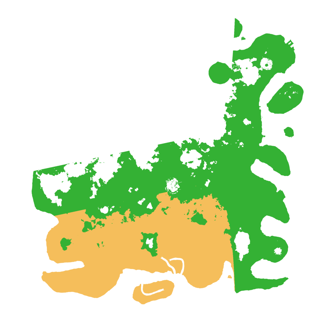 Biome Rust Map: Procedural Map, Size: 4000, Seed: 1889