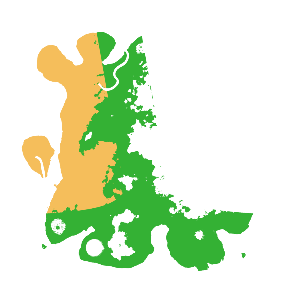 Biome Rust Map: Procedural Map, Size: 3000, Seed: 1329919225