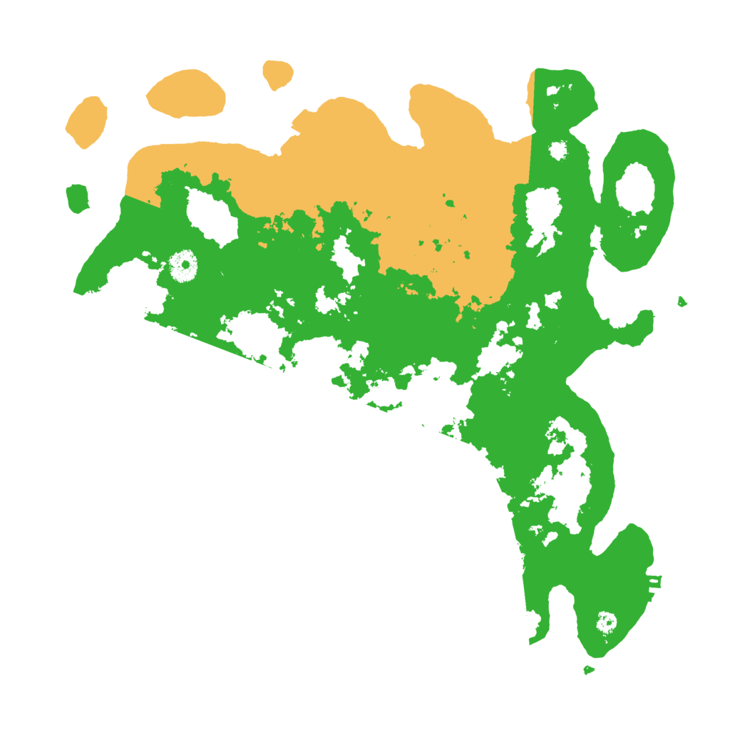 Biome Rust Map: Procedural Map, Size: 3600, Seed: 29148617