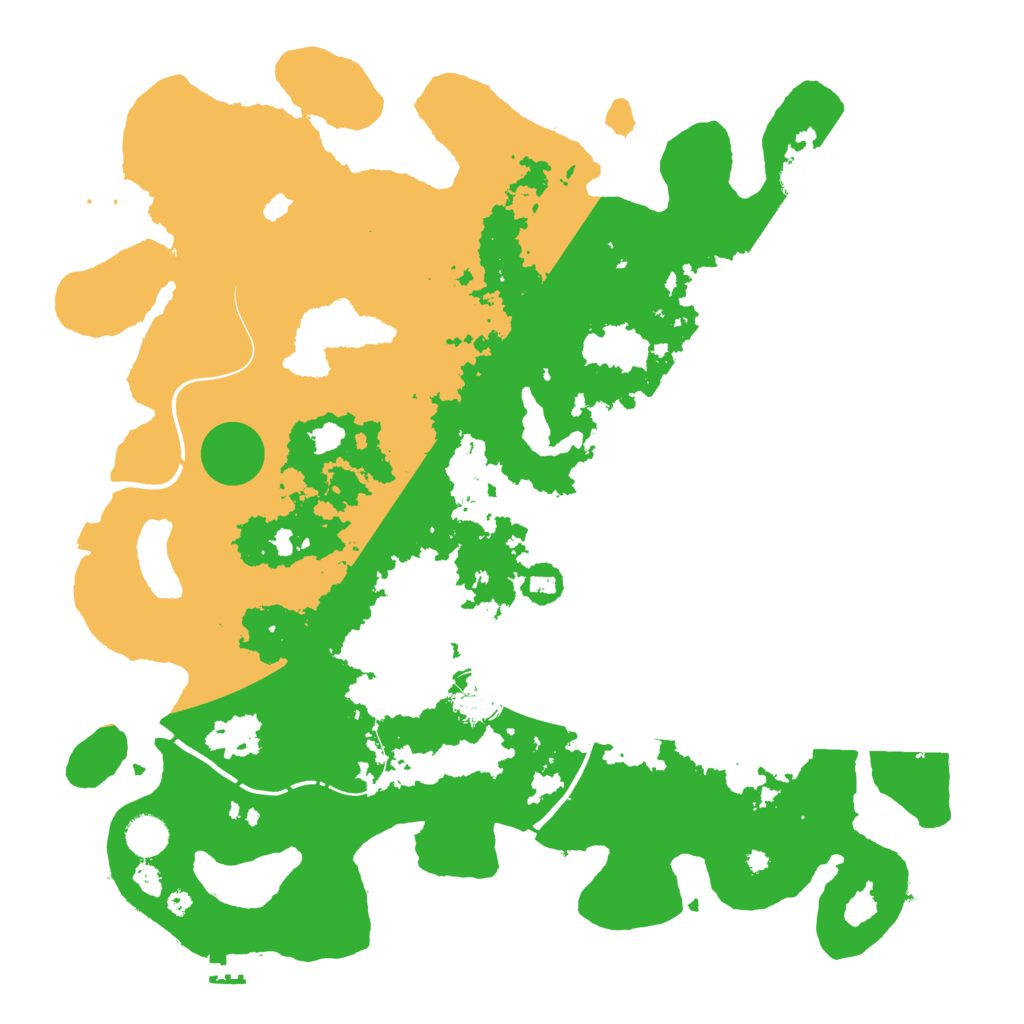 Biome Rust Map: Procedural Map, Size: 4250, Seed: 386605972