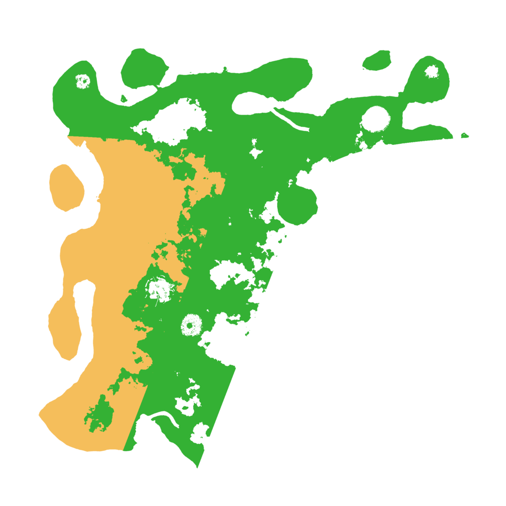 Biome Rust Map: Procedural Map, Size: 3500, Seed: 79671817