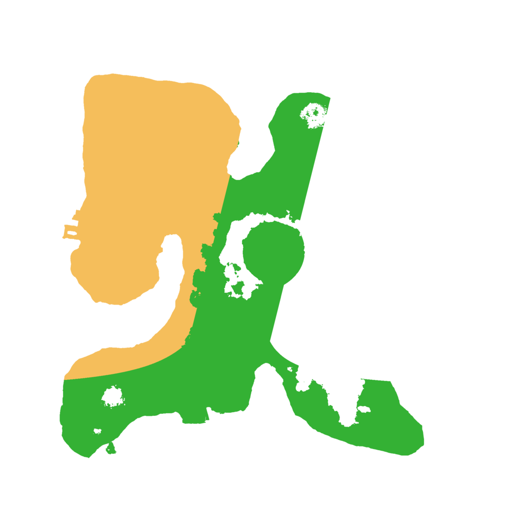 Biome Rust Map: Procedural Map, Size: 2300, Seed: 41233222