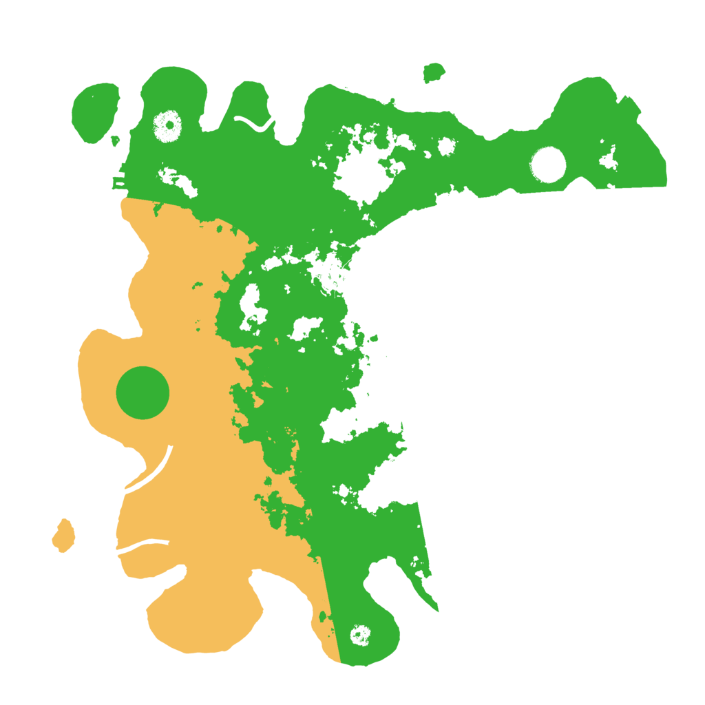 Biome Rust Map: Procedural Map, Size: 3500, Seed: 1620586967