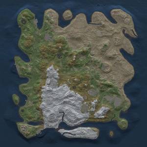 Thumbnail Rust Map: Procedural Map, Size: 4250, Seed: 787994306, 19 Monuments