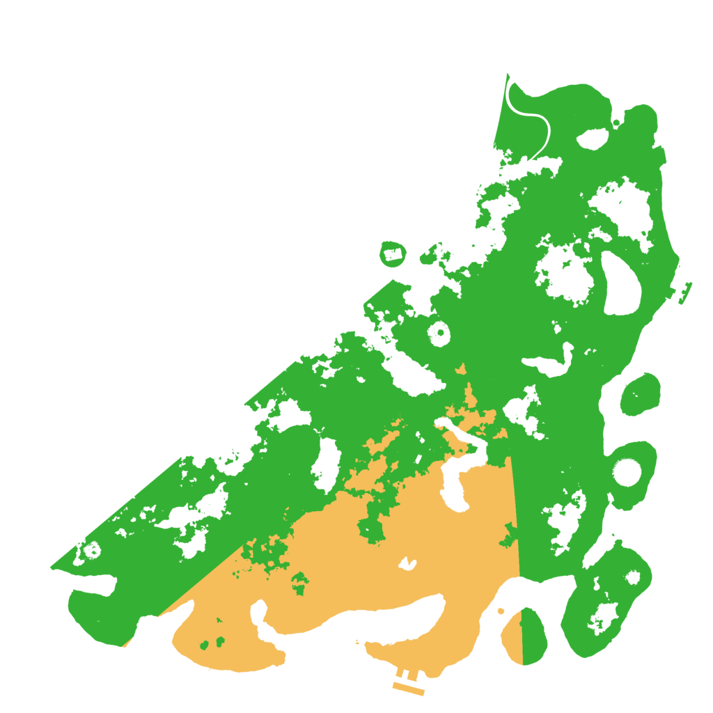 Biome Rust Map: Procedural Map, Size: 4500, Seed: 916467922