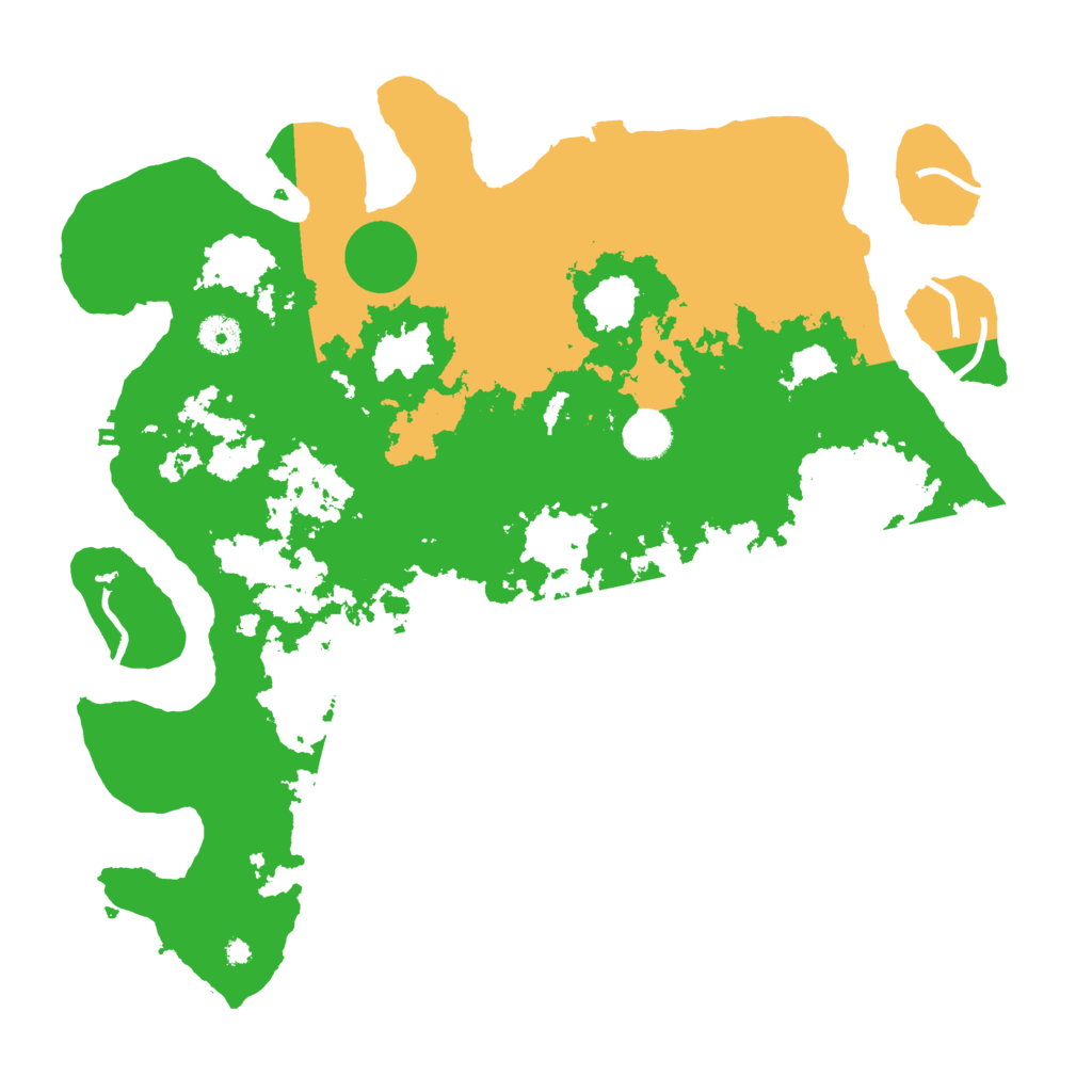 Biome Rust Map: Procedural Map, Size: 4000, Seed: 771966617