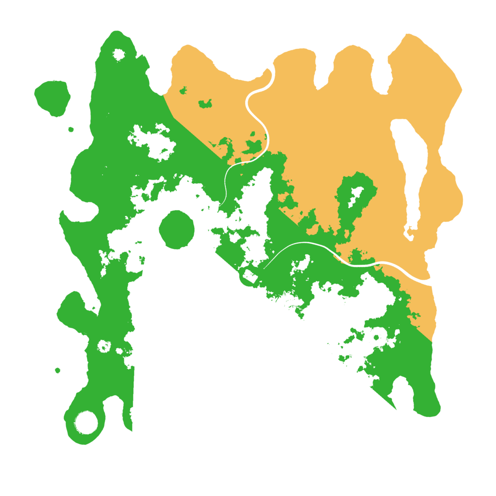 Biome Rust Map: Procedural Map, Size: 3800, Seed: 3727000