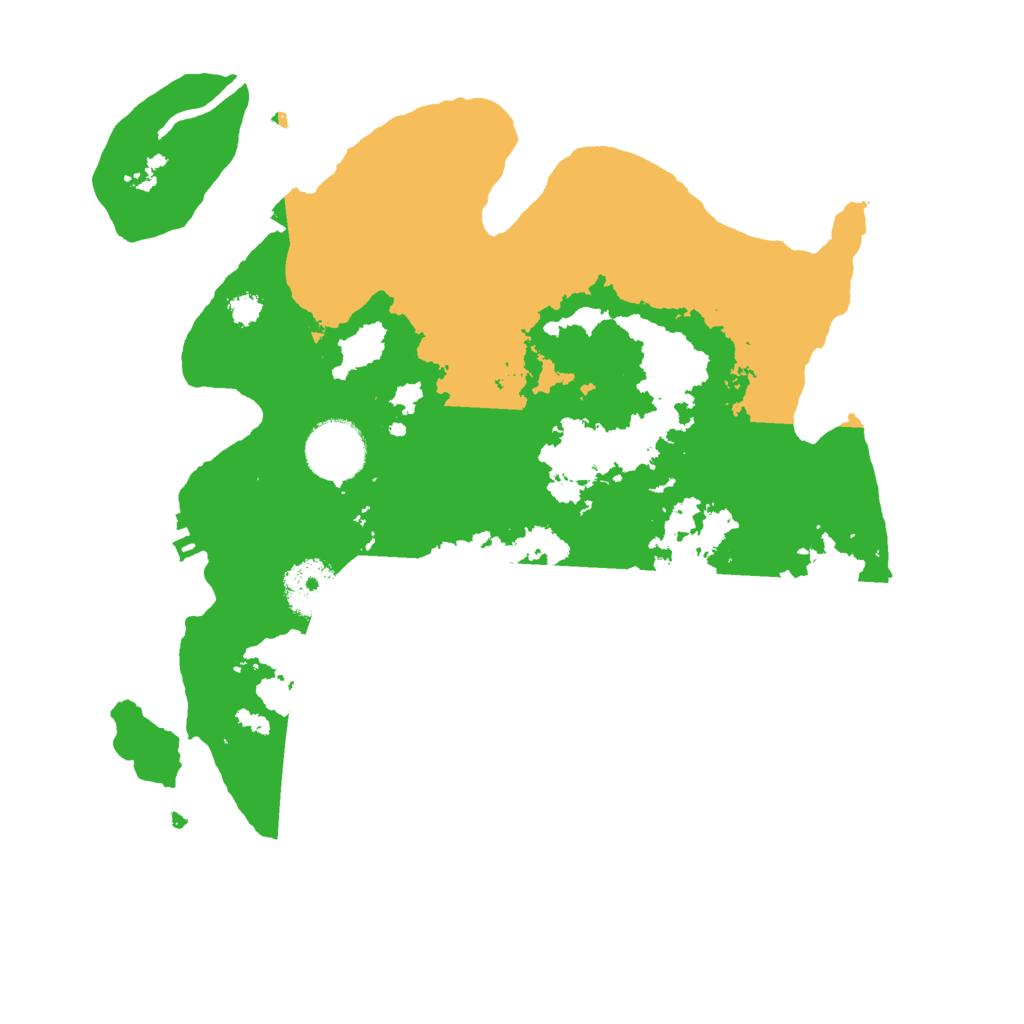 Biome Rust Map: Procedural Map, Size: 3000, Seed: 761939908