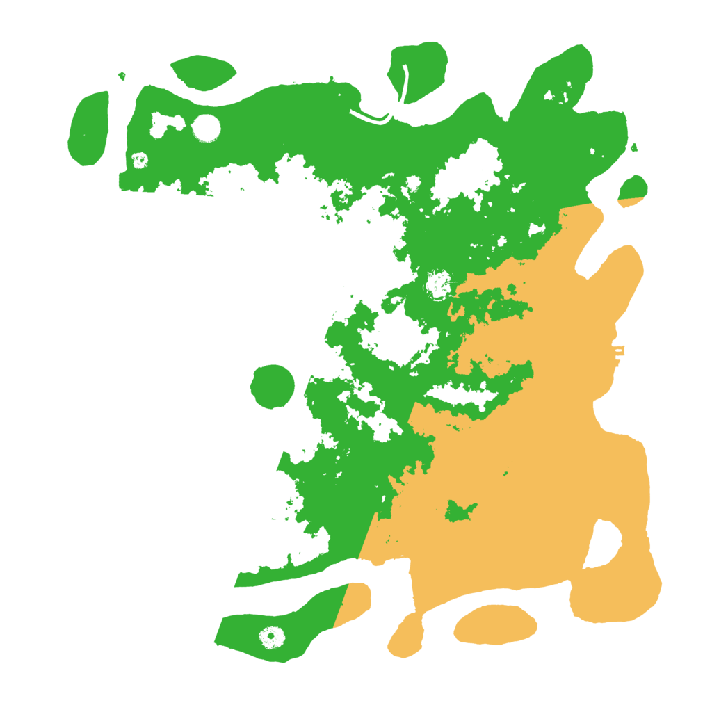 Biome Rust Map: Procedural Map, Size: 4500, Seed: 329895136