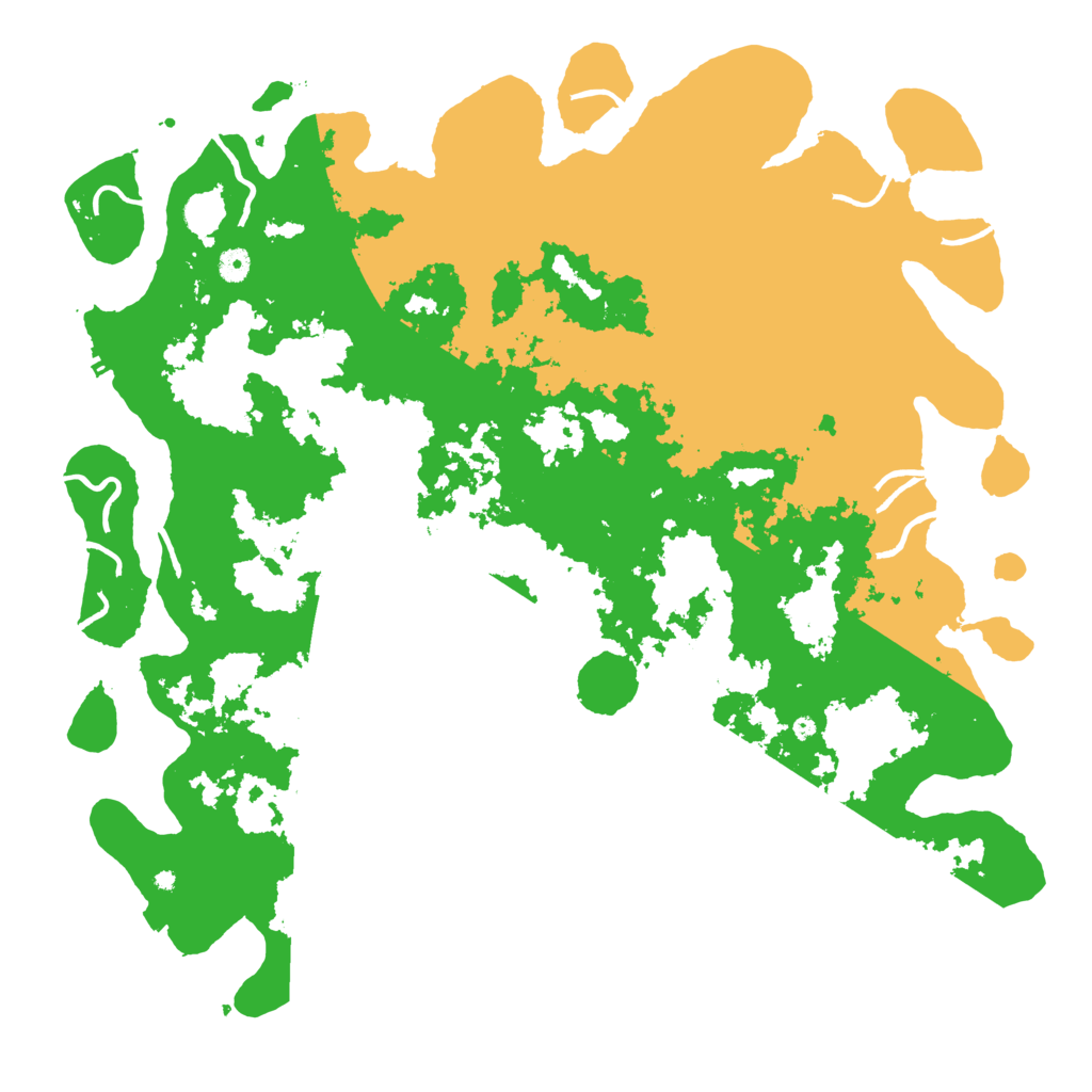 Biome Rust Map: Procedural Map, Size: 5000, Seed: 1404351732
