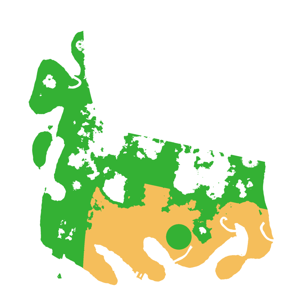 Biome Rust Map: Procedural Map, Size: 3200, Seed: 748965214