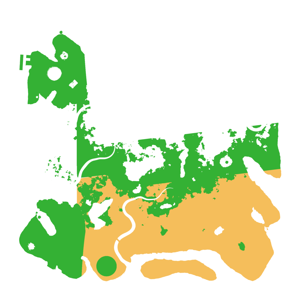 Biome Rust Map: Procedural Map, Size: 4000, Seed: 409952974