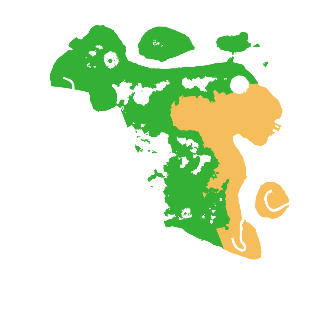 Biome Rust Map: Procedural Map, Size: 3000, Seed: 1635606737