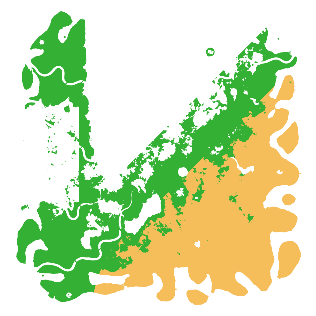 Biome Rust Map: Procedural Map, Size: 6000, Seed: 561823375