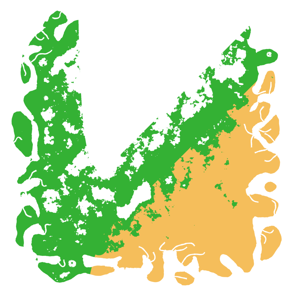 Biome Rust Map: Procedural Map, Size: 6000, Seed: 561823375