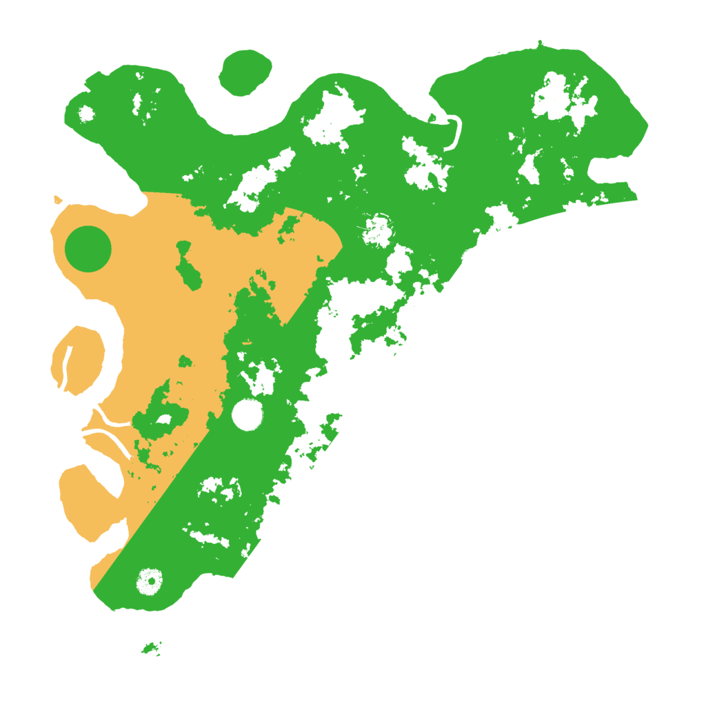 Biome Rust Map: Procedural Map, Size: 4000, Seed: 496074600